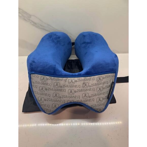 Travelrest Blue Nest Ultimate Memory Foam Travel Pillow - Picture 5 of 5